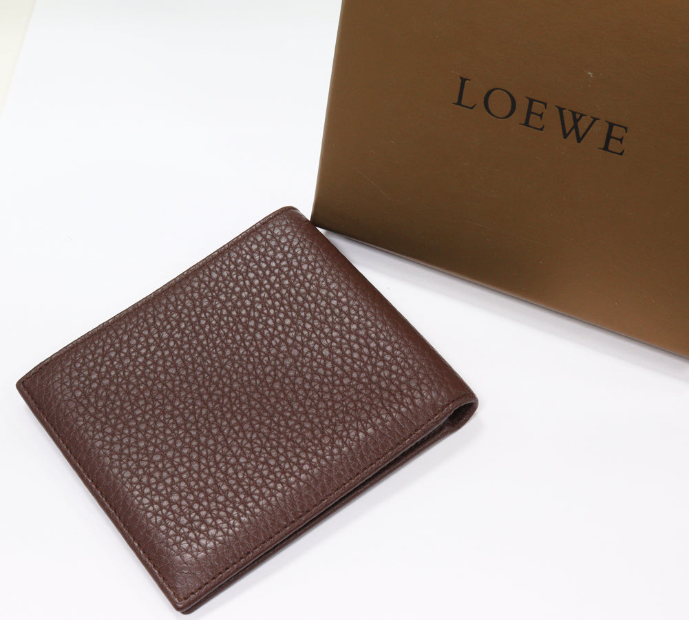 Loewe Bifold Wallet Calf Brown in Pristine Condition