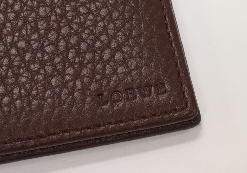 Loewe Bifold Wallet Calf Brown in Pristine Condition