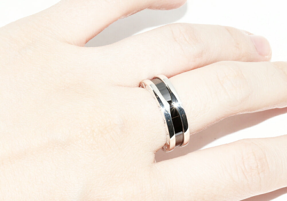 Bvlgari Black Ceramic Save the Children Ring