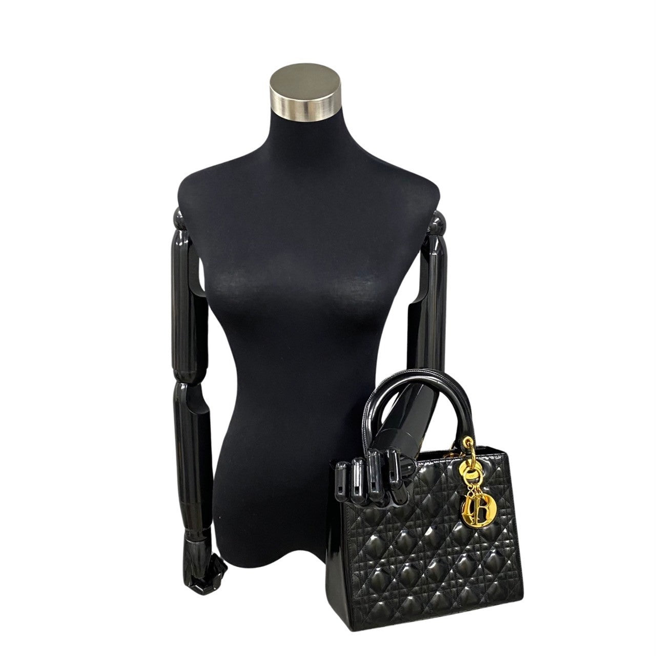 Medium Cannage Lady Dior Bag