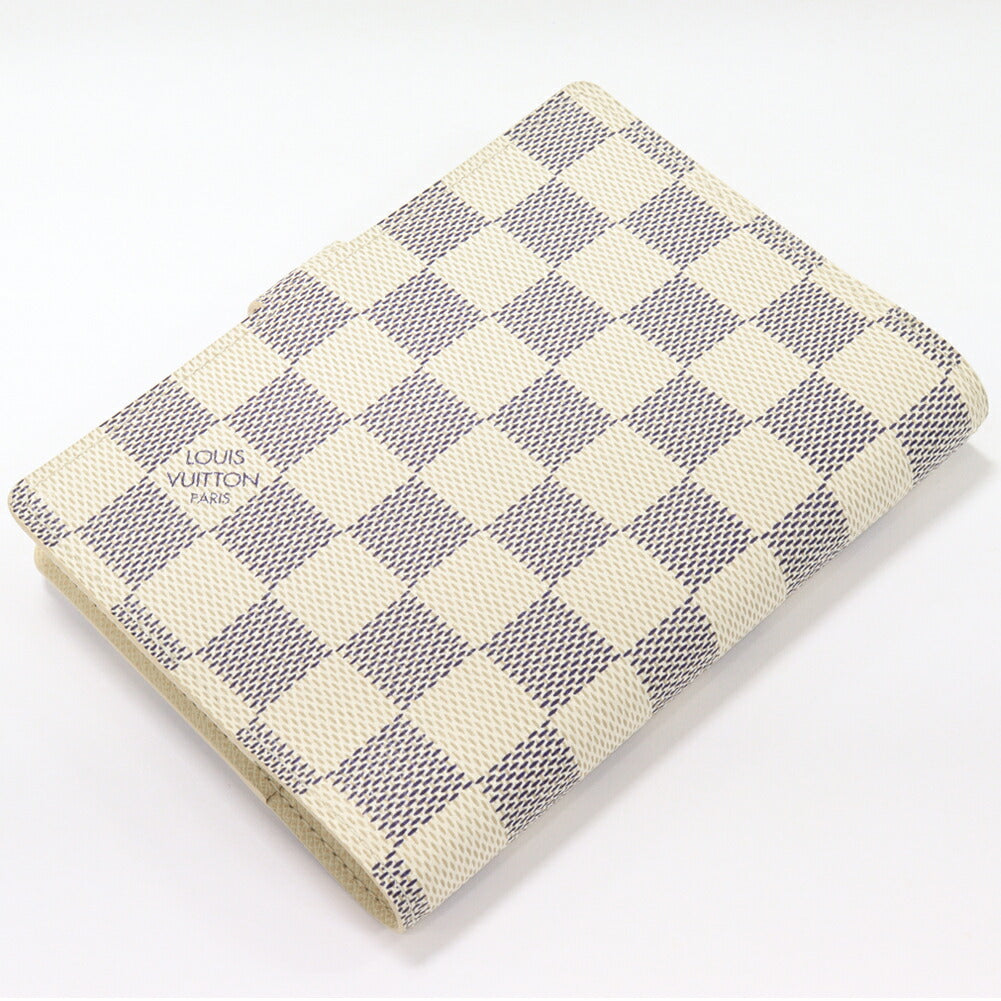 Louis Vuitton Damier Azur Agenda PM Cover in Pristine Condition