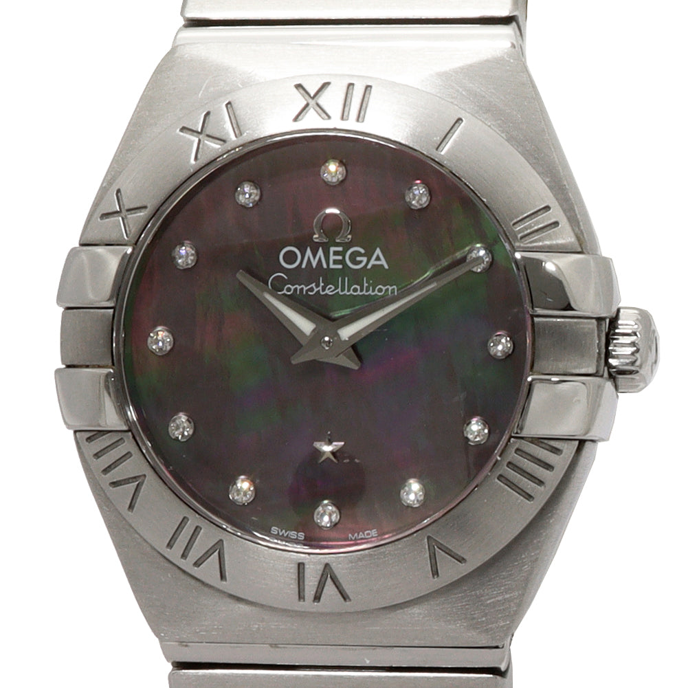 Omega Constellation Quartz Watch 123.10.24.60.57.003 in Great Condition