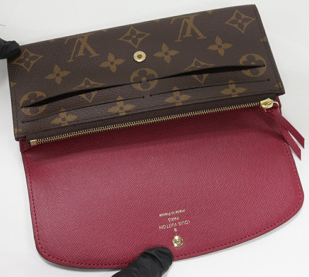 Louis Vuitton Monogram Canvas Long Wallet M60697