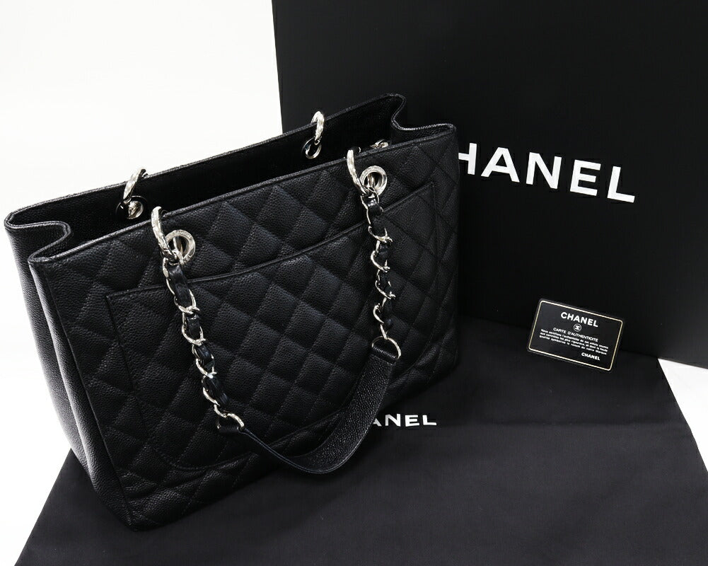 Chanel Caviar Skin Tote Bag A50995