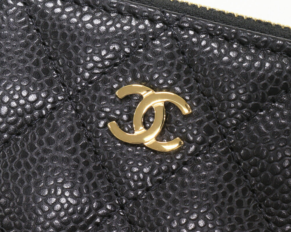 Chanel Caviar Coin Case Classic Zip AP0216