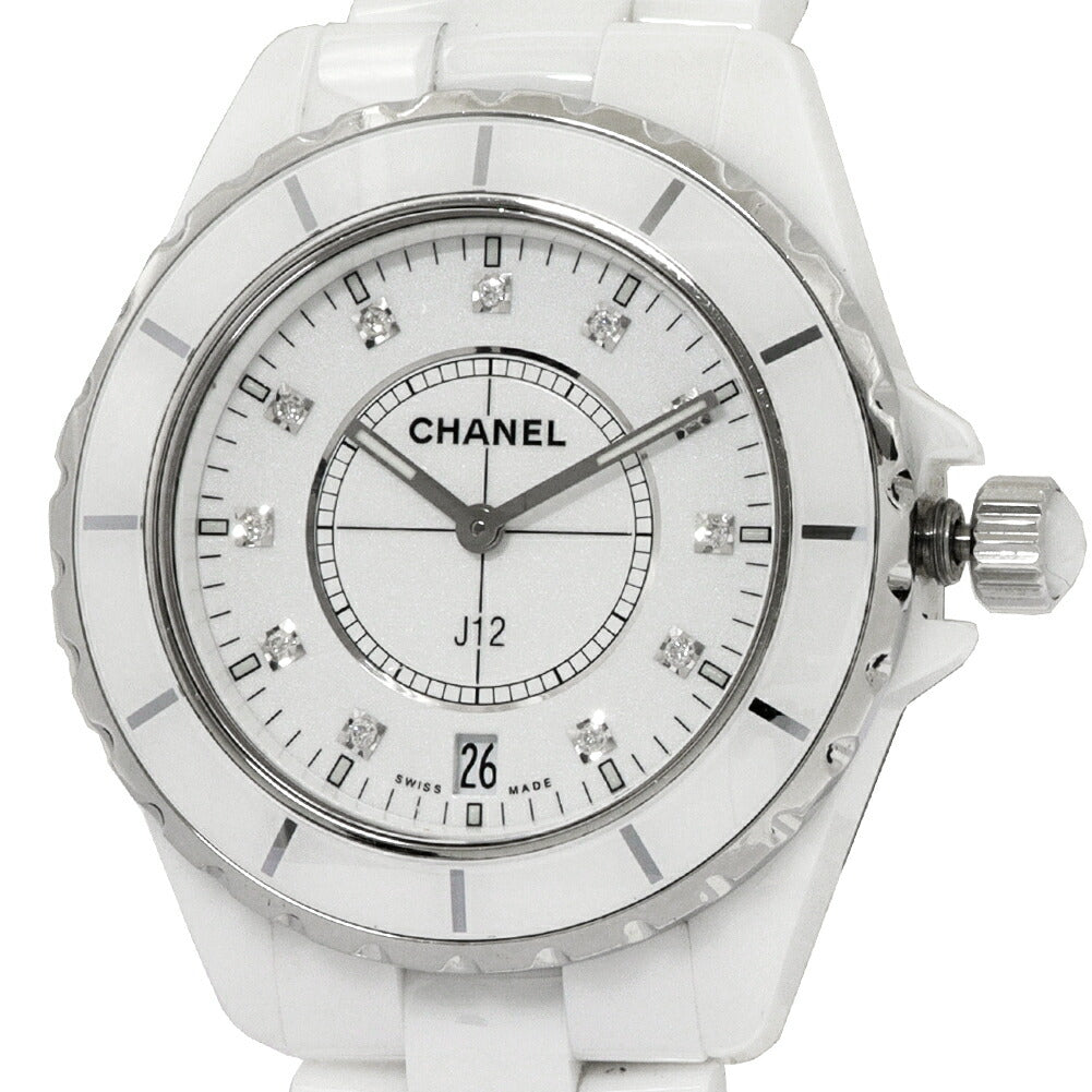 Chanel J12 White Ceramic Quartz Watch H2125