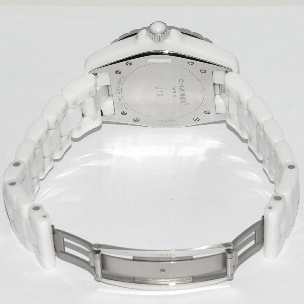 Chanel J12 White Ceramic Quartz Watch H2125