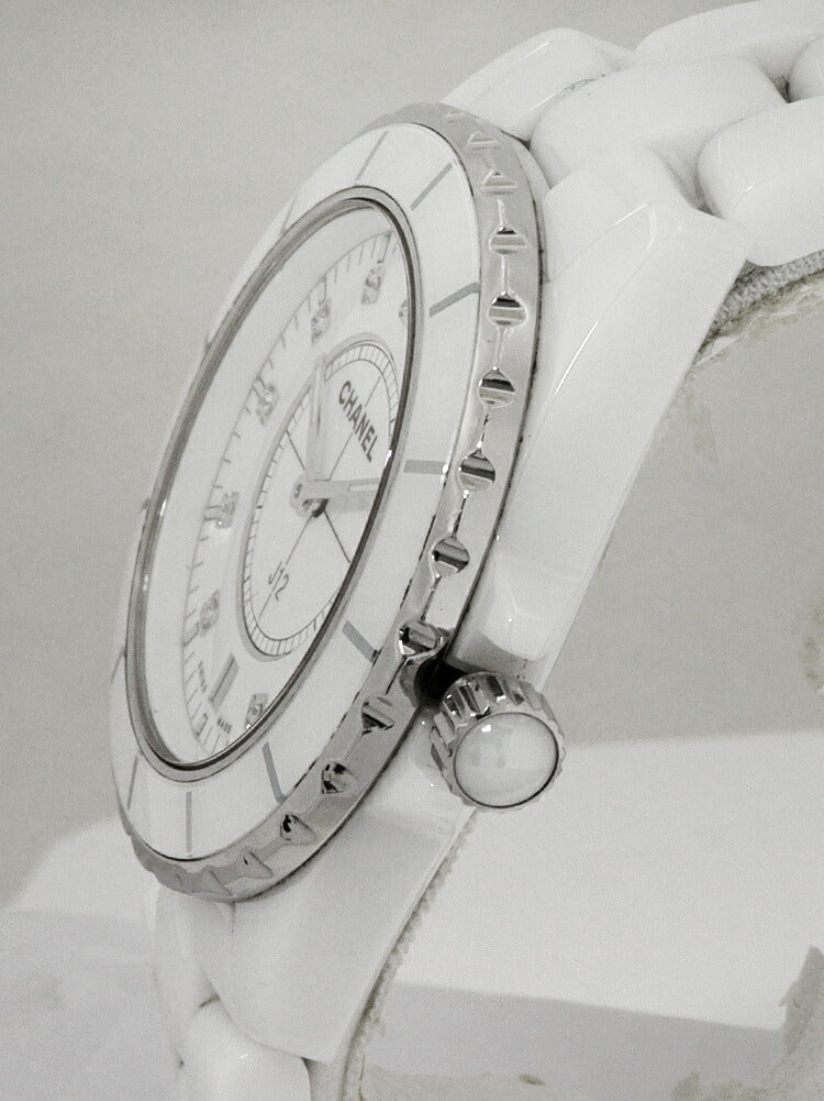 Chanel J12 White Ceramic Quartz Watch H2125