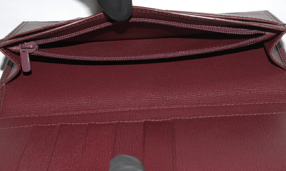 Cartier Must Line Zip Wallet Bordeaux