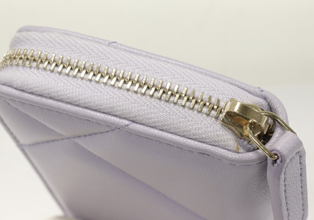 Chanel Lambskin Coin Purse Lavender