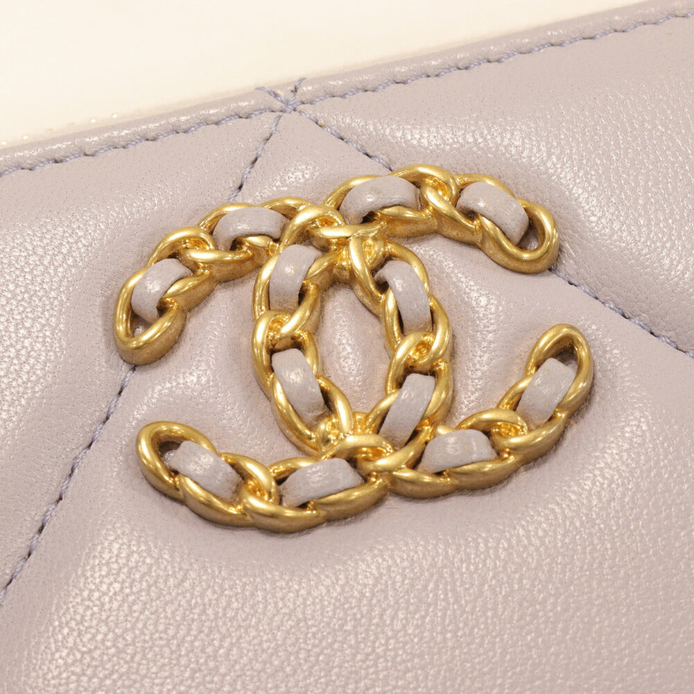 Chanel Lambskin Coin Purse Lavender