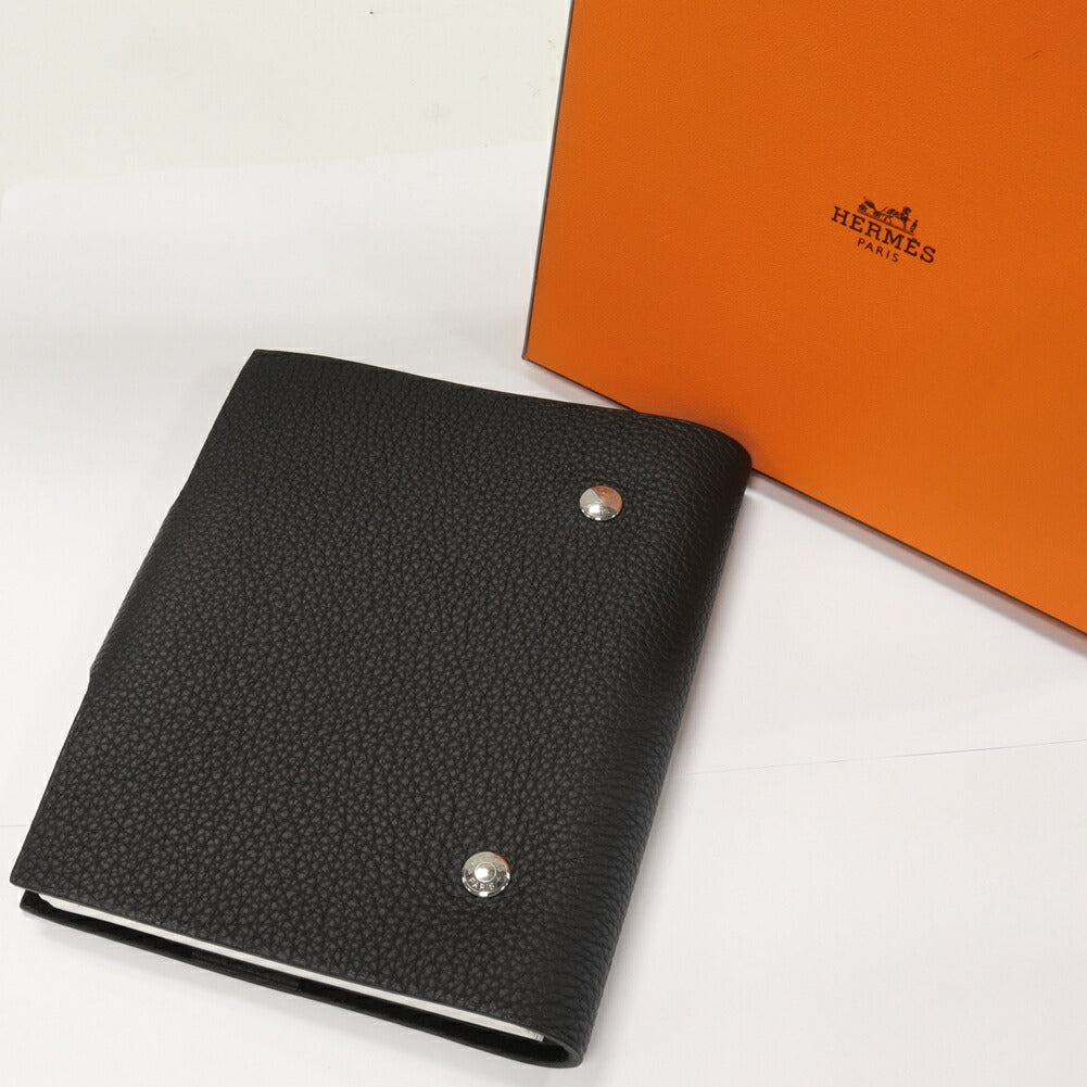 Hermes Ulysse PM Notebook Cover Black