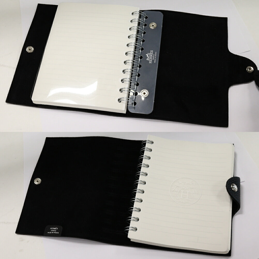 Hermes Ulysse PM Notebook Cover Black