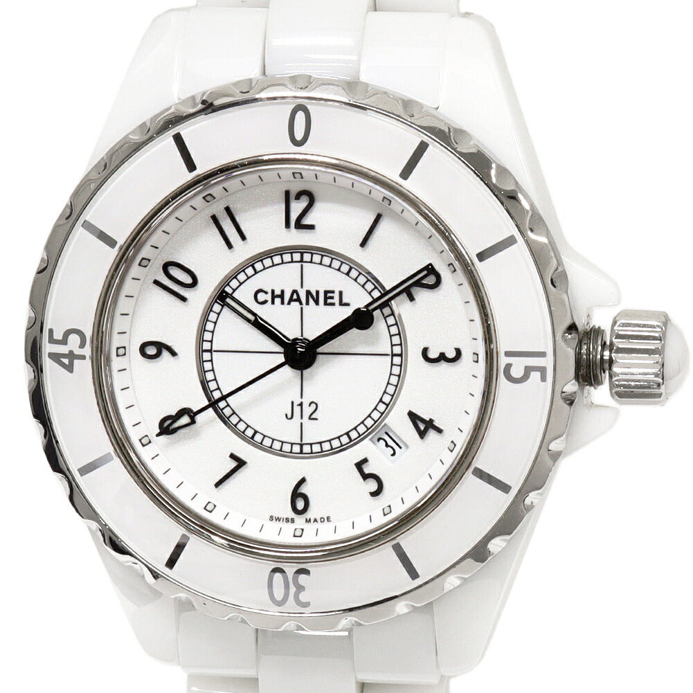 Chanel J12 H0968 White Ceramic Quartz Watch