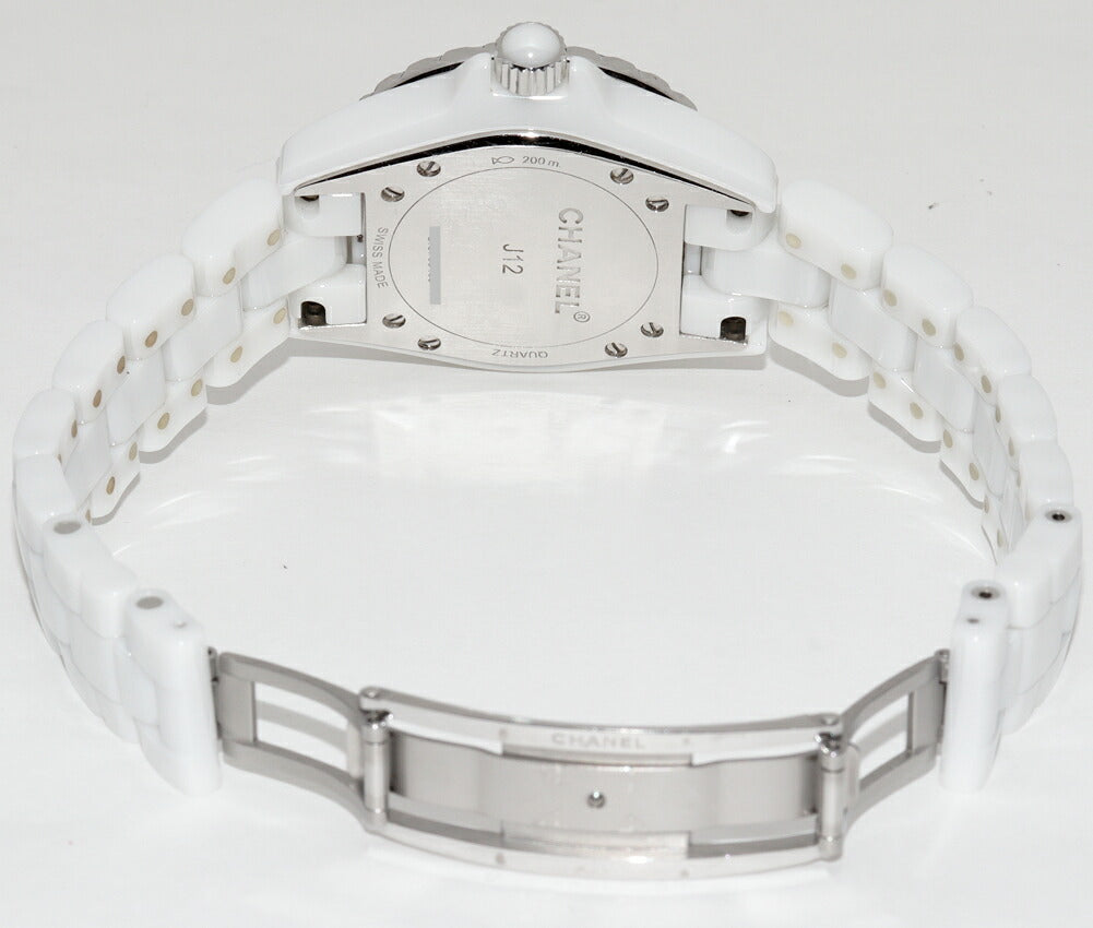 Chanel J12 H0968 White Ceramic Quartz Watch