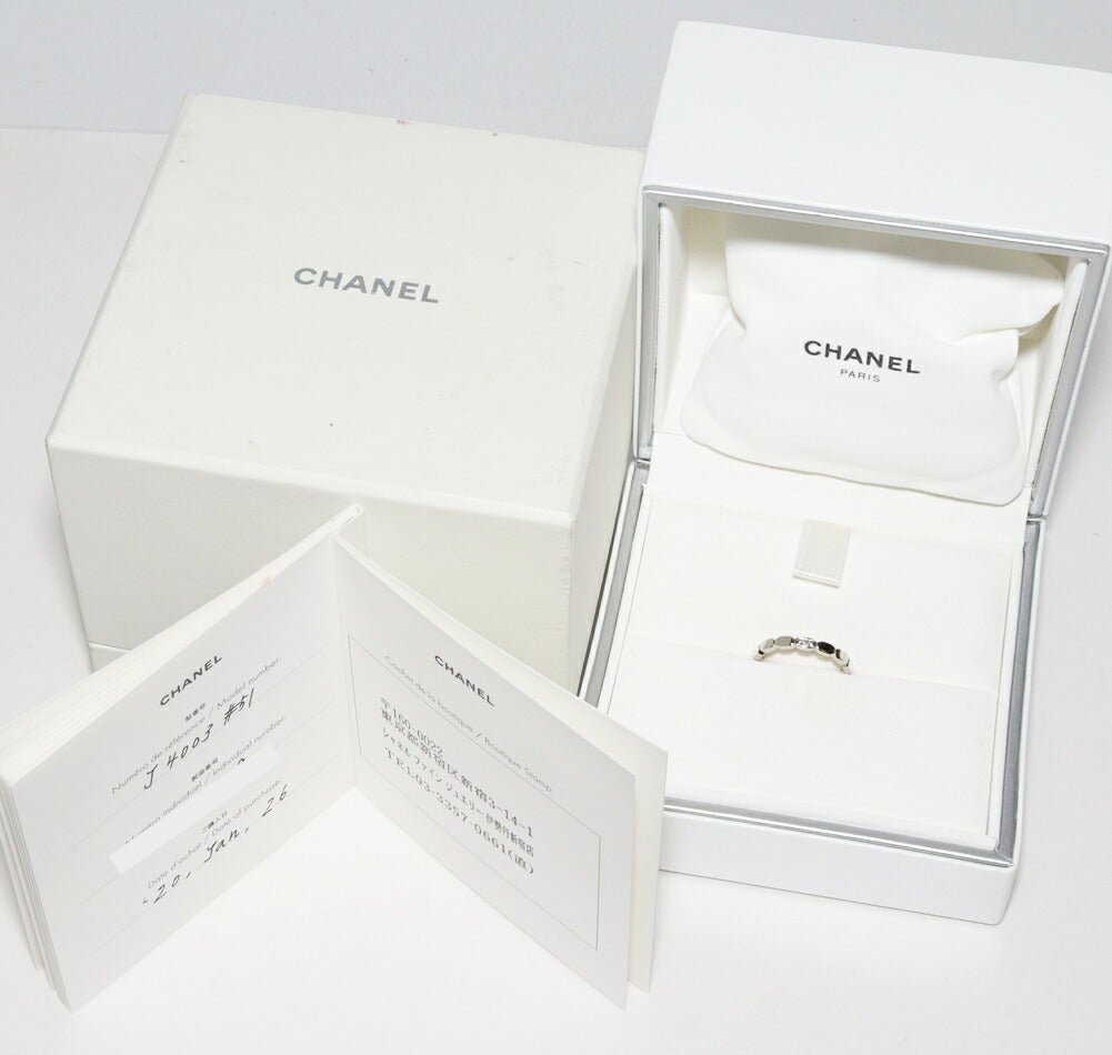 Chanel Pt950 Diamond Ring J4003