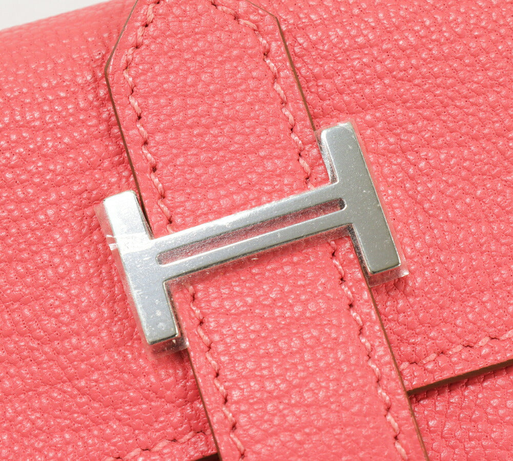 Hermes Chevre 4 Key Case Rose Lipstick