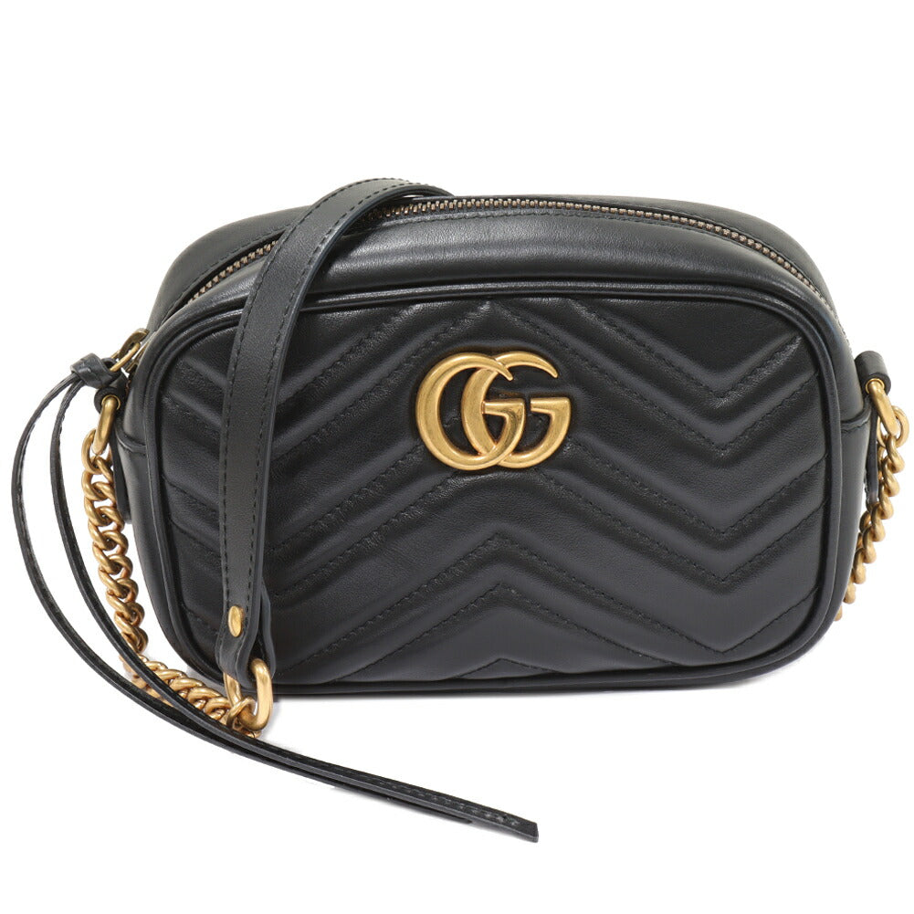 Gucci GG Marmont Quilted Mini Shoulder Bag