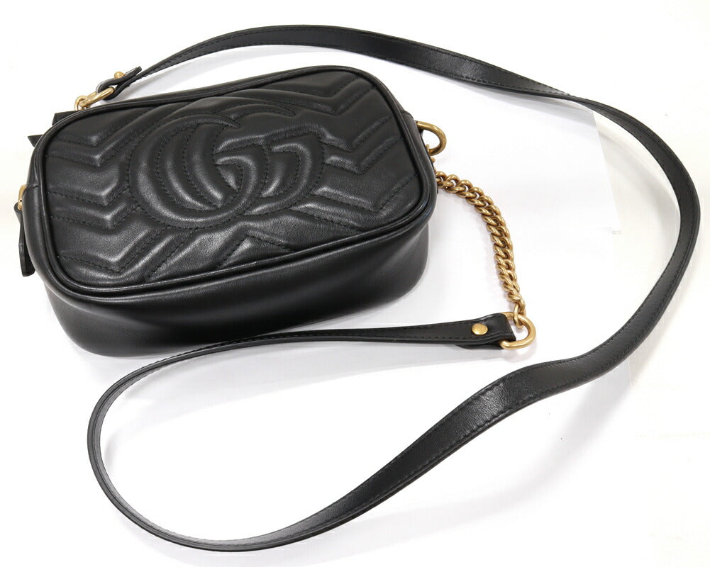 Gucci GG Marmont Quilted Mini Shoulder Bag