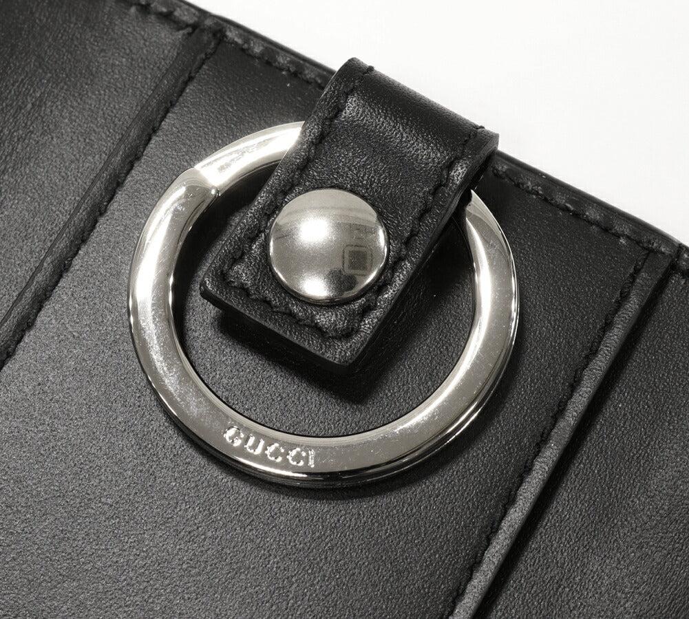 Gucci Leather Key Case Black