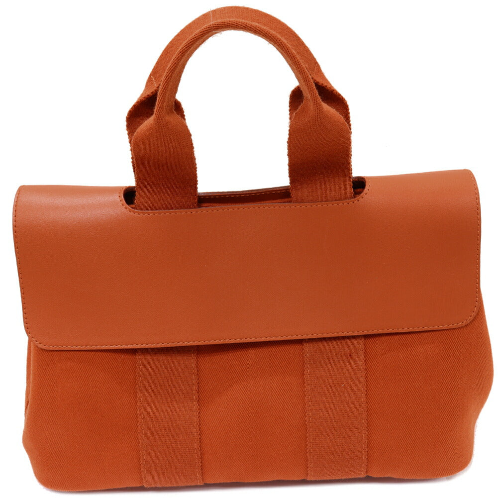 Hermes Valparaiso PM Handbag Tote Orange