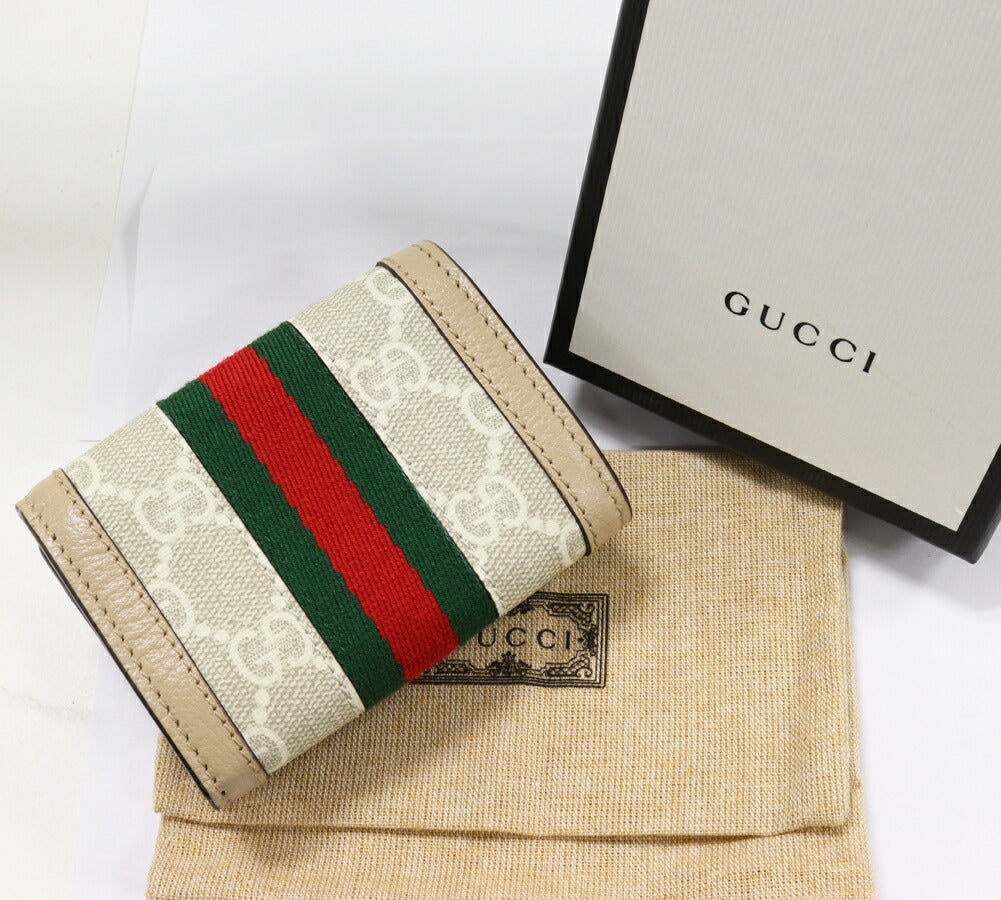 Gucci Ophidia GG Supreme Mini Wallet