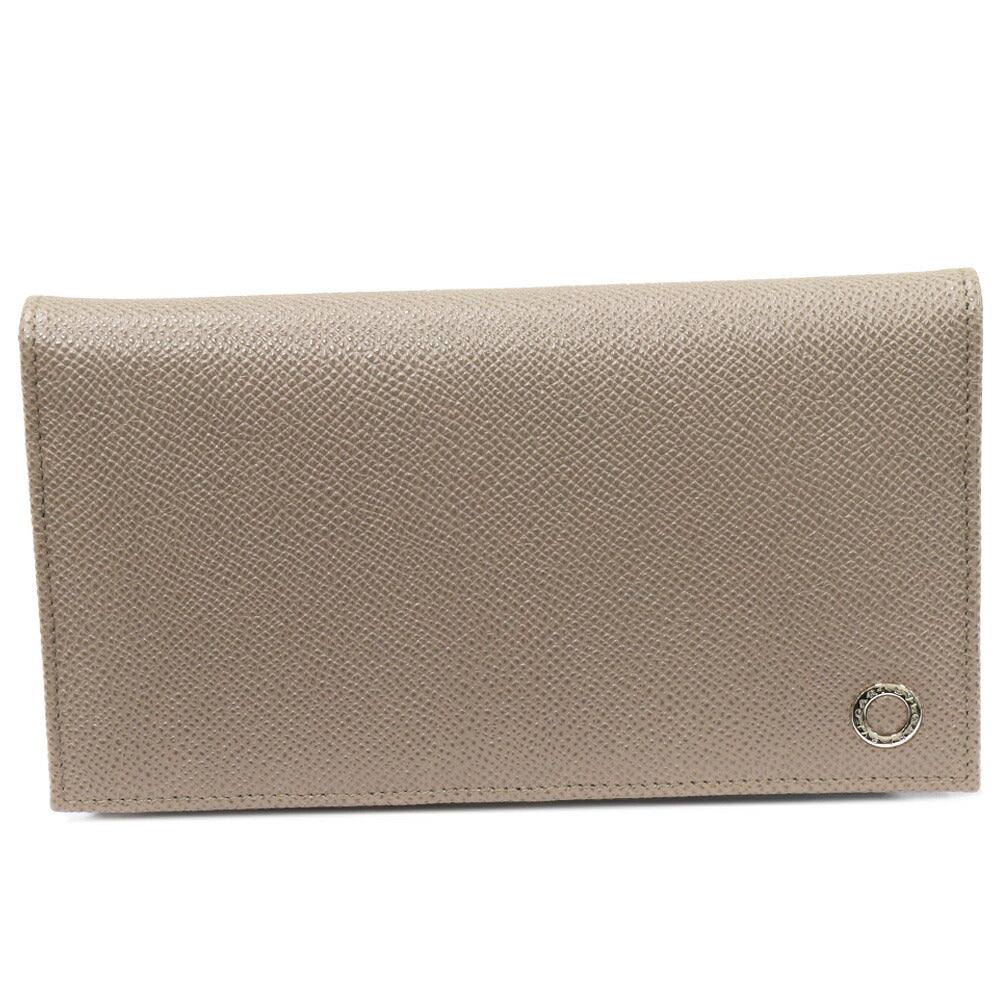 Bvlgari Grain Leather Long Wallet 30399