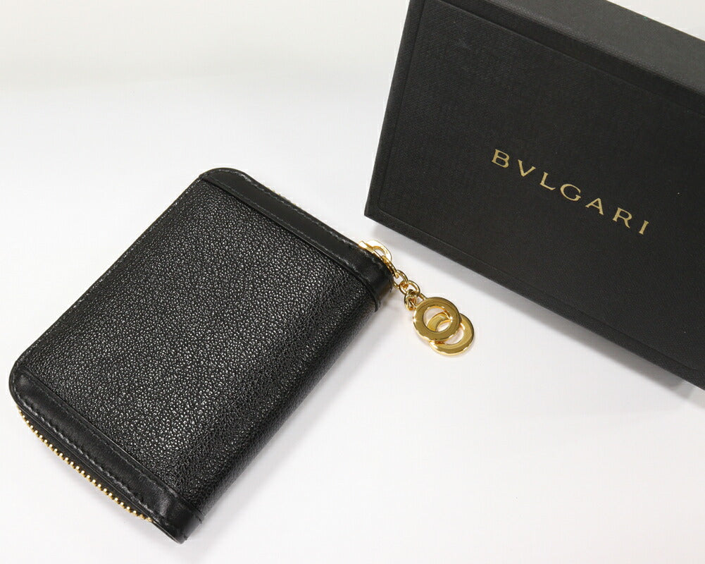 Bvlgari Goat Leather Coin Case 26778