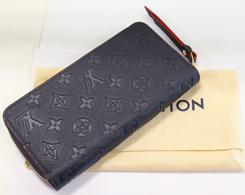 Louis Vuitton Monogram Empreinte Zippy Wallet M62121