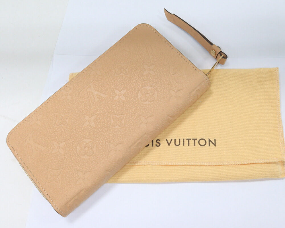 Louis Vuitton Monogram Empreinte Zippy Wallet