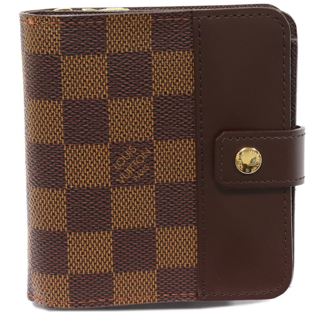 Louis Vuitton Damier Compact Zip Wallet N61668