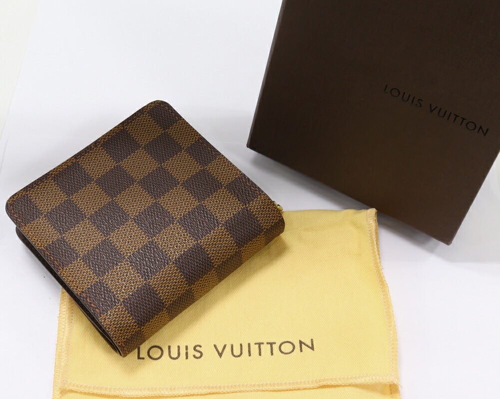 Louis Vuitton Damier Compact Zip Wallet N61668