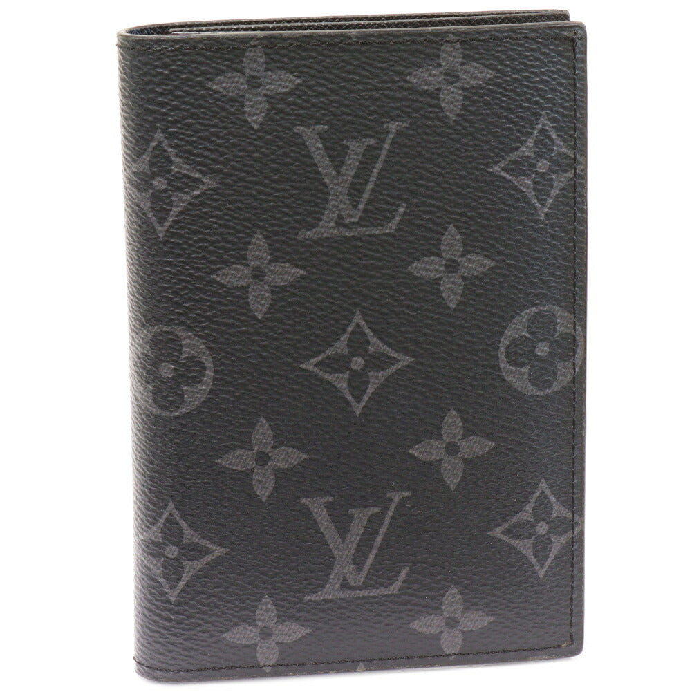 Louis Vuitton Monogram Eclipse Passport Cover M64501