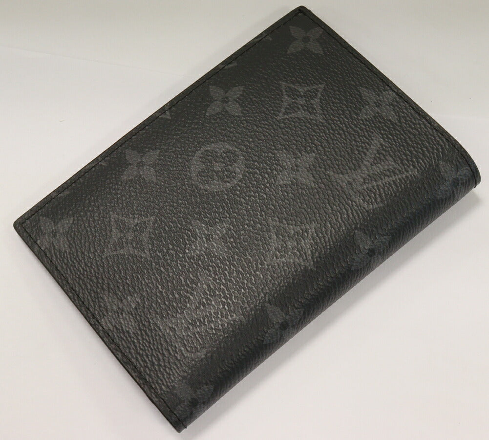 Louis Vuitton Monogram Eclipse Passport Cover M64501