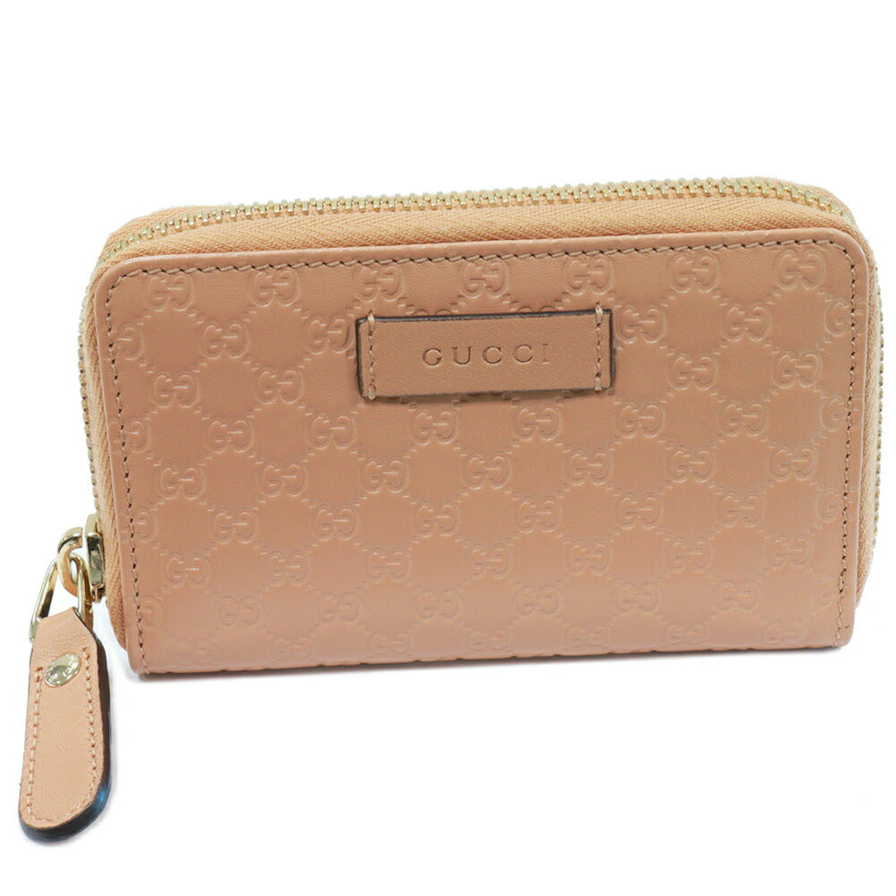 Gucci Coin Case Microguccissima Beige