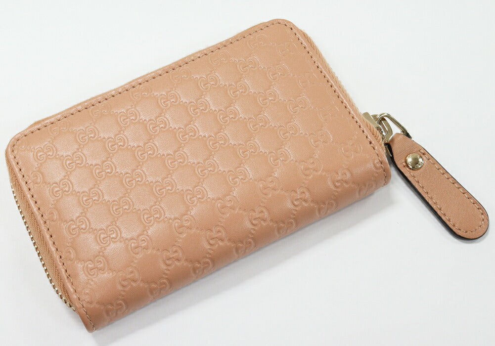 Gucci Coin Case Microguccissima Beige