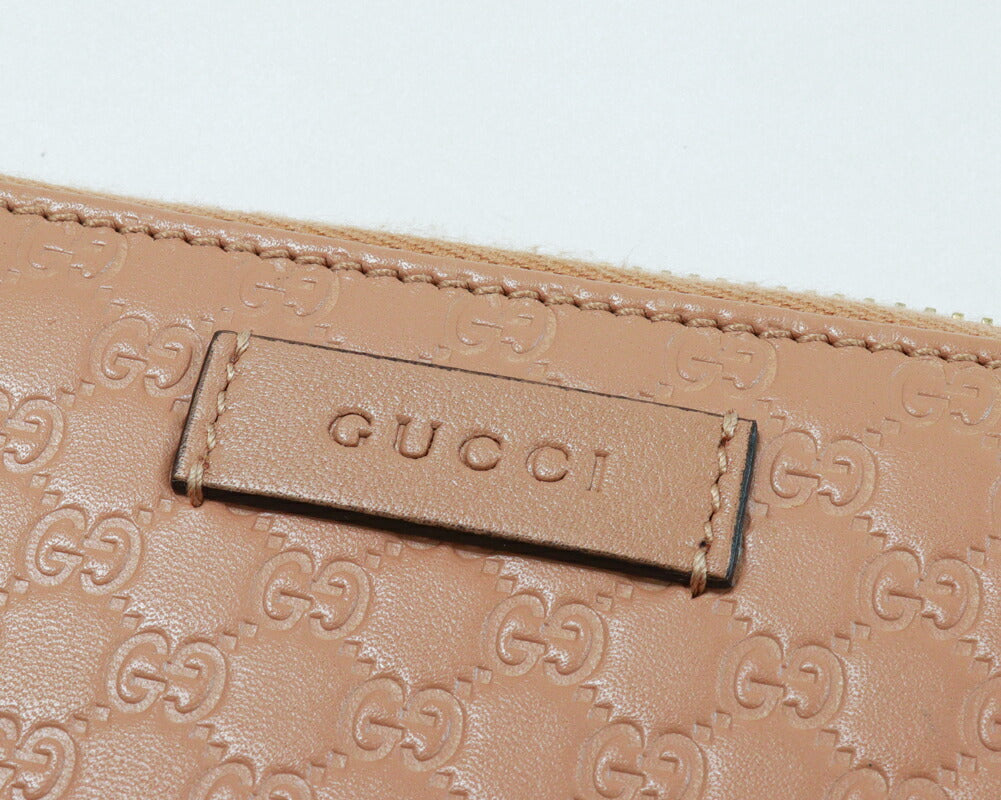 Gucci Coin Case Microguccissima Beige