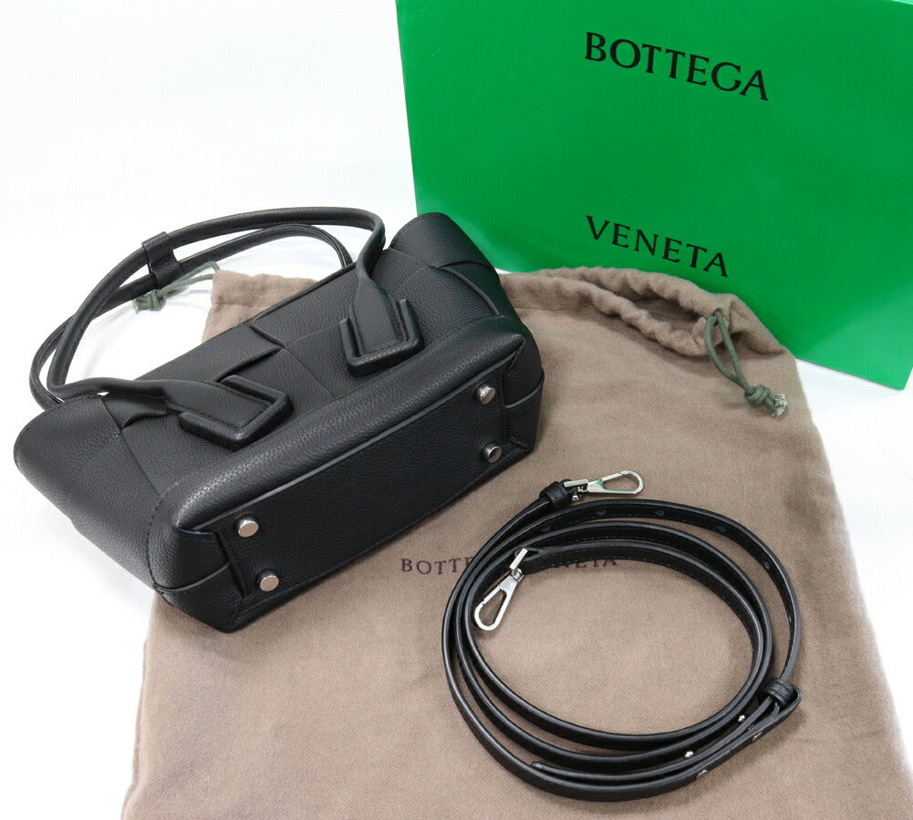 Bottega Veneta Mini The Arco Handbag Black