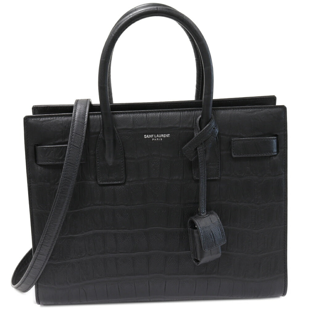 Yves Saint Laurent Sac de Jour Baby Handbag Black