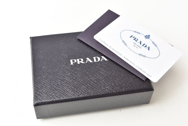 Prada Leather/Metal Key Case/Key Holder 1PG222