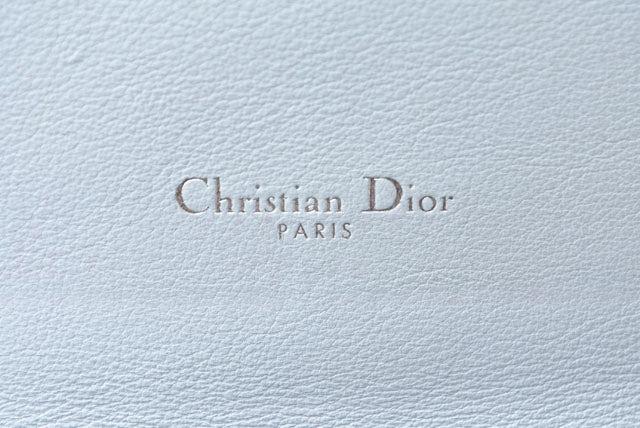 Christian Dior Leather Long Wallet Diorissimo Bicolor in Great Condition