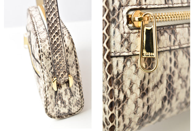 Gucci Python Leather Crossbody Bag 517350