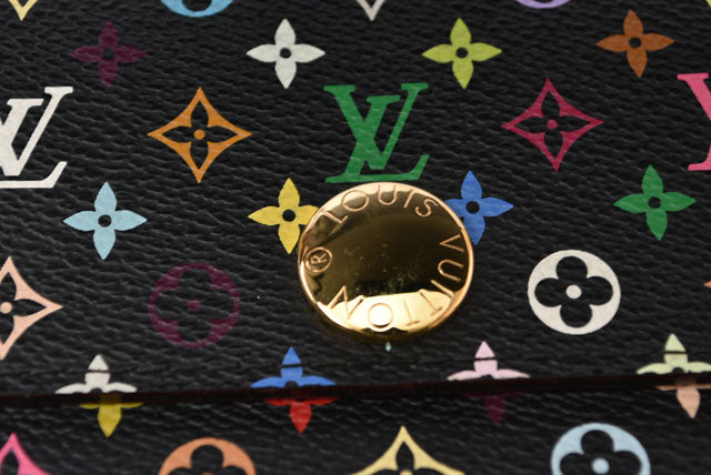 Louis Vuitton Monogram Multicolor Canvas Sarah Long Wallet M93533