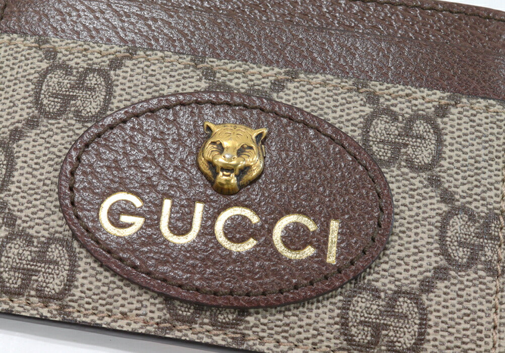 Gucci Card Case Neo Vintage GG Supreme