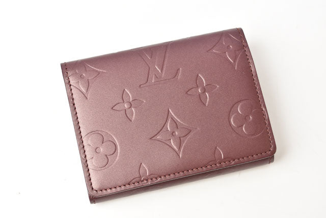 Louis Vuitton Leather Coin/Card Case M65126 in Excellent Condition