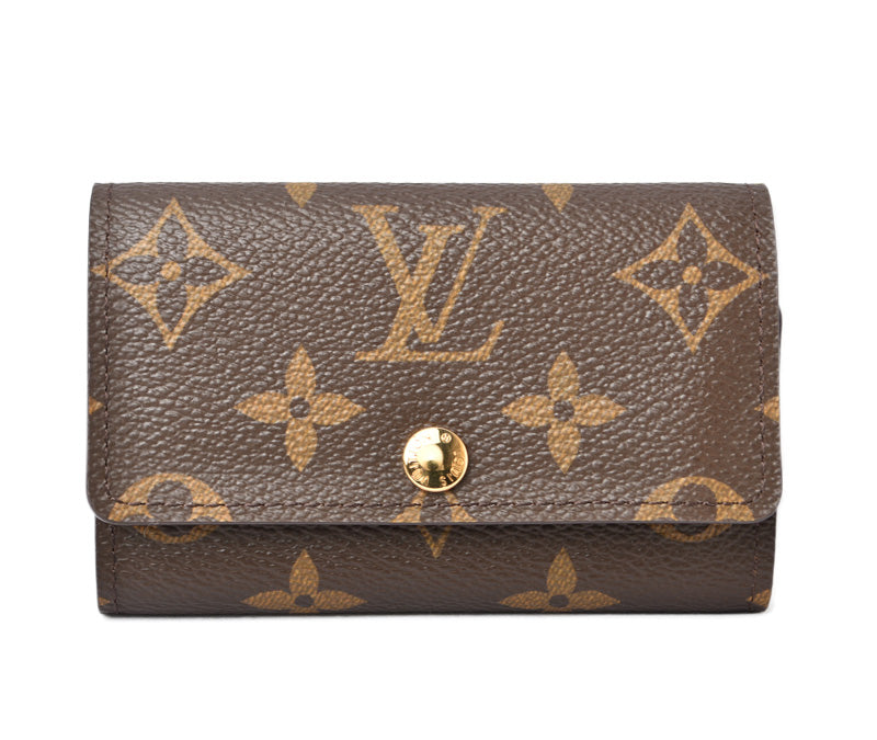 Louis Vuitton Monogram Canvas Key Case M62630 in Pristine Condition