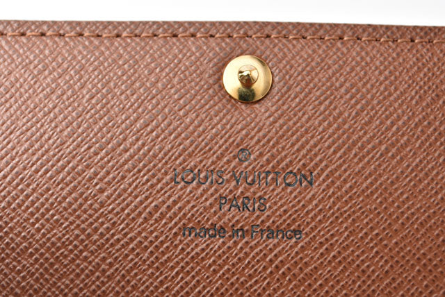 Louis Vuitton Monogram Canvas Key Case M62630 in Pristine Condition