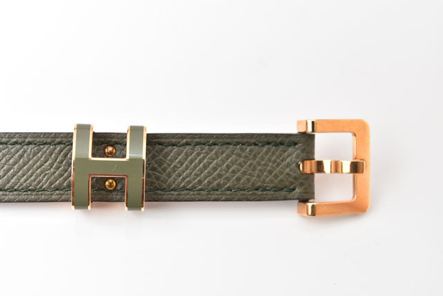 Hermes Belt Vaux Epson 70 Gold Hardware in Pristine Condition