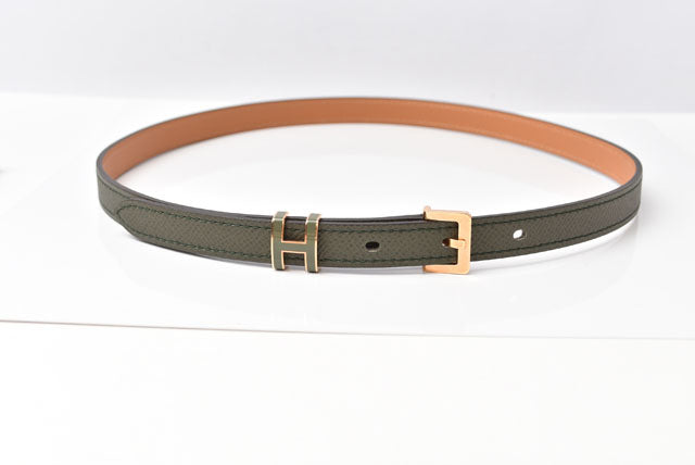 Hermes Belt Vaux Epson 70 Gold Hardware in Pristine Condition