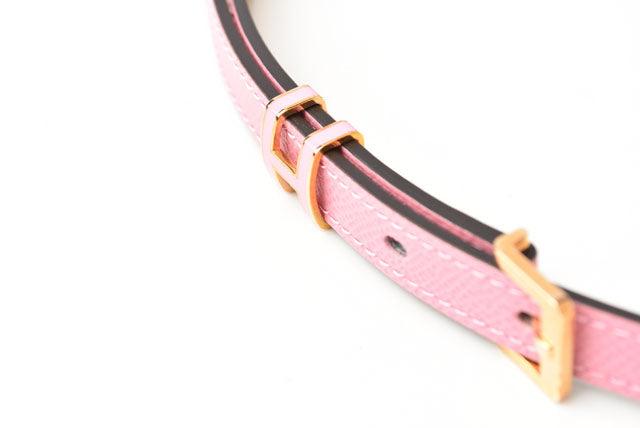 Hermes Belt Vaux Epson Rose Gold